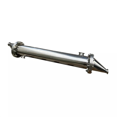 Échangeur de chaleur de feuille de double tube d'acier inoxydable pour le refroidissement de transfert de chaleur