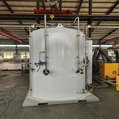Réservoirs en vrac micro en acier pour le stockage cryogénique d'argon d'azote d'oxygène liquide