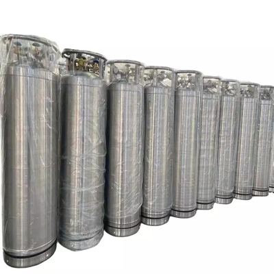 Capacité cryogénique industrielle du cylindre 495L de vase Dewar d'acier inoxydable