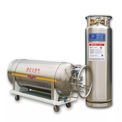 Cylindre de gaz cryogénique de vase Dewar d'oxygène liquide de cylindre de vase Dewar cryogénique de réservoir