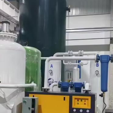 Générateur d'oxygène PSA industriel avec une pression de 0,1 à 0,8 MPa et une pureté d'oxygène ≥90%±3% pour la découpe laser