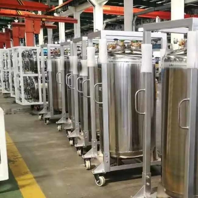 Réservoir à haute pression d'azote liquide du cylindre de gaz du vase Dewar LN2 195L 2.3MPA