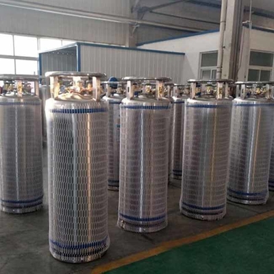 cylindre cryogénique du Dewar 180L 600 litres, réservoir du Dewar du CO2 210l