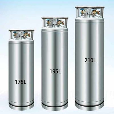 pressurisation cryogénique d'individu d'azote liquide du cylindre 195L du vase Dewar 1.4mpa