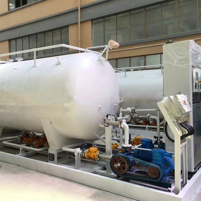 14h remplissant d'échelle du poste d'essence de cylindre de Q370R 5m3 LPG 2