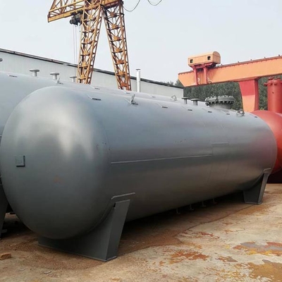 Cuve de stockage de gaz de Q345R 50cbm LPG, réservoir liquide du pétrole 100m3