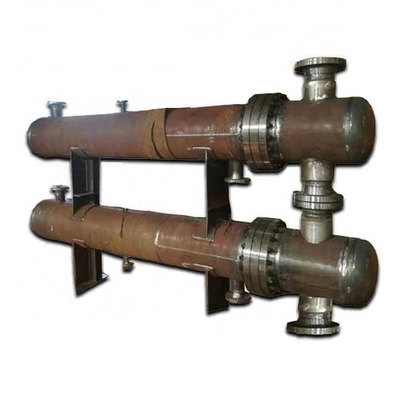 condensateur de vapeur de l'échangeur de chaleur de feuille de double tube 7.5kw 0.8-2.0mm