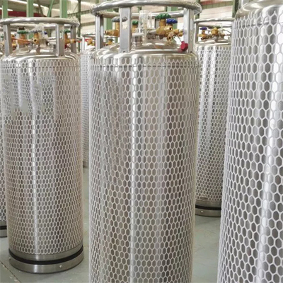 Cylindre cryogénique 495L de vase Dewar d'azote d'oxygène liquide