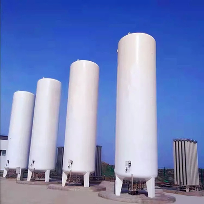 Cuve de stockage liquide cryogénique verticale de Q245R pour transporter l'azote