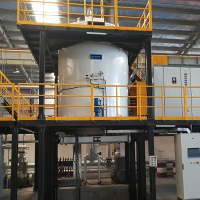 Réservoir de stockage cryogénique vertical de 1000L 3000L 5000L pour oxygène liquide et azote