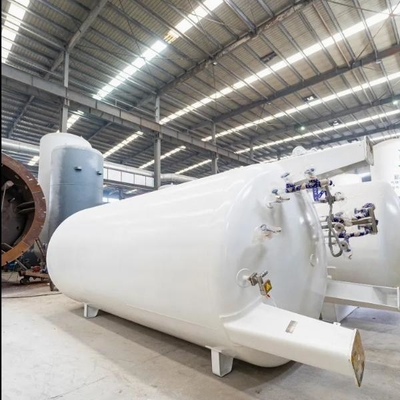 Réservoir de stockage de GNL cryogénique horizontal de 50 m3, 0,8 MPa pour l'industrie chimique
