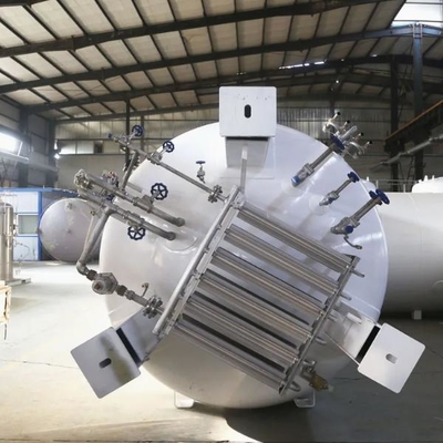 Réservoir de stockage de GNL cryogénique horizontal de 50 m3, 0,8 MPa pour l'industrie chimique