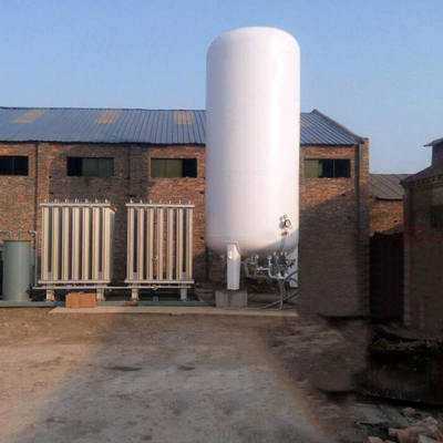 ASME Réservoir de stockage cryogénique d'acier inoxydable industriel