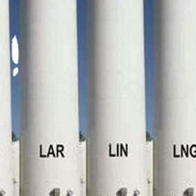 Réservoir de stockage d'oxygène liquide à l'hydrogène en bouteille cryogénique de 80L 5 M3