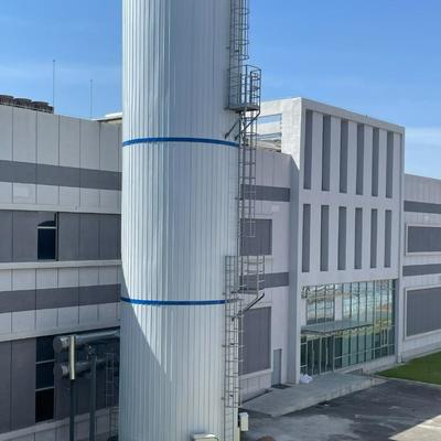 Réservoir de stockage de CO₂ liquide cryogénique industriel 10 m³