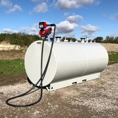 Cuve de stockage souterraine de carburant pétrolier 1000L norme ASME