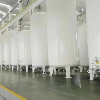 Réservoir de stockage cryogénique de 30 m³ avec une pression de 1,6 MPa à -150°C