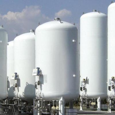 Réservoir de stockage vertical cryogénique d'azote liquide de 1000L 1,6 MPa