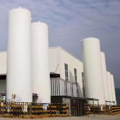 Réservoir de stockage cryogénique de 5 à 100 tonnes pour GNL LOX -196℃ à 50℃