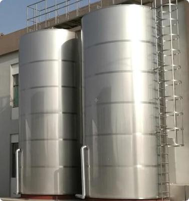 50m3 réservoir de stockage cryogénique en acier inoxydable 8bar ASME