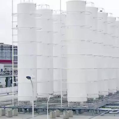50m3 réservoir de stockage cryogénique en acier inoxydable 8bar ASME