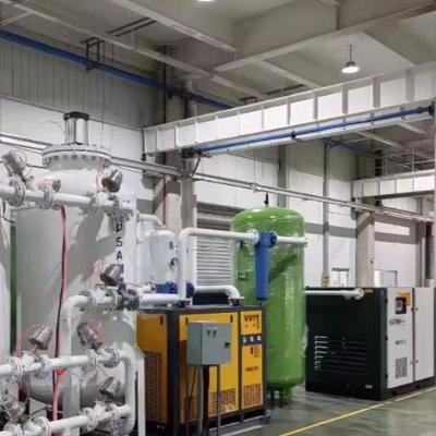 Générateur d'oxygène PSA industriel avec une pression de 0,1 à 0,8 MPa et une pureté d'oxygène ≥90%±3% pour la découpe laser