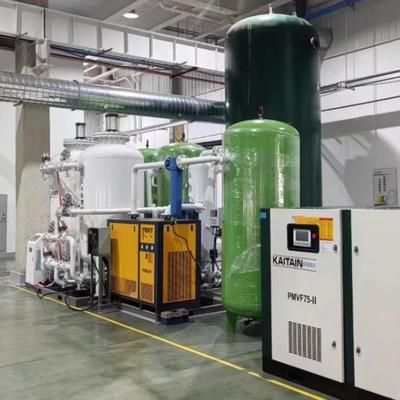 Générateur d'oxygène PSA 2025 VPSA avec une pression de remplissage de 150 bar, une sortie de 42 Nm3/h et une pression de sortie de 0,04 à 0,06 MPa