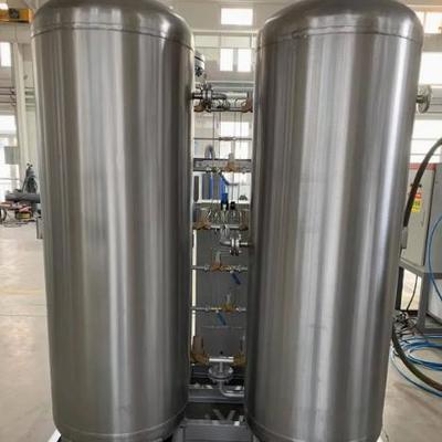 Générateur d'azote PSA à grande capacité avec plage de pression de 0,1 à 0,8 MPa et débit de 3 à 2000 Nm3/h pour usage industriel