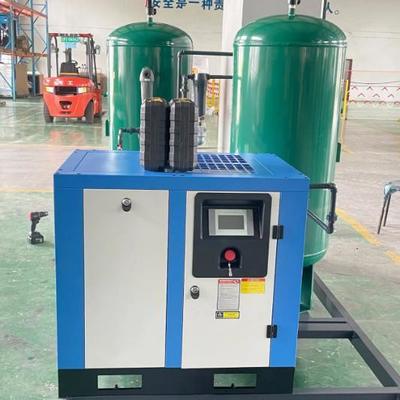 Petit générateur d'azote PSA en acier inoxydable machine de fabrication de gaz N2 à moindre coût de maintenance