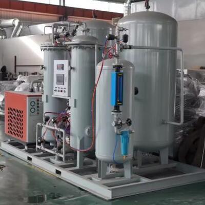 Générateur d'azote PSA de type récipient à 99,99% de pureté et à 50 Nm3/h de capacité pour une utilisation industrielle