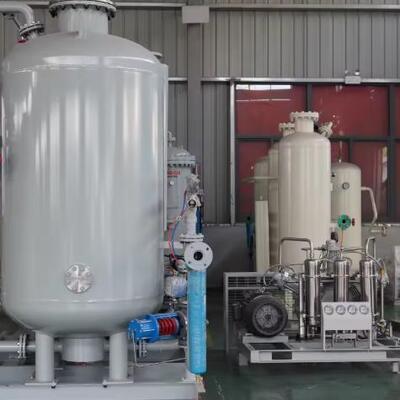 Générateur d'azote PSA de type récipient à 99,99% de pureté et à 50 Nm3/h de capacité pour une utilisation industrielle