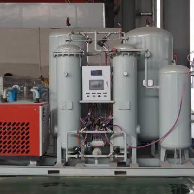 Générateur d'azote PSA de type récipient à 99,99% de pureté et à 50 Nm3/h de capacité pour une utilisation industrielle