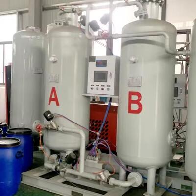 Générateur d'azote PSA à pression de 0,1 à 0,65 MPa et à capacité de sortie de 30 Nm3/h avec commande PLC