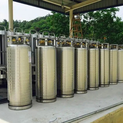Réservoirs d'oxygène cryogéniques mobiles du cylindre 2.6mpa 450l de vase Dewar
