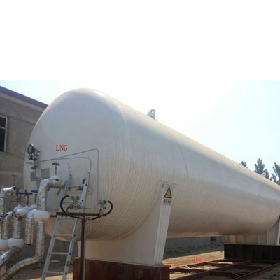 Acier inoxydable cryogénique horizontal de la cuve de stockage 20m3 0.8mpa