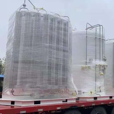Réservoirs en vrac micro d'oxygène liquide Cryo azote 5m3, dioxyde de carbone en vrac d'acier inoxydable