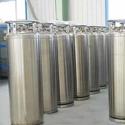 Le vase Dewar d'argon de 195 litres échouent l'acier inoxydable, 160 litres d'azote liquide de pression de réservoir