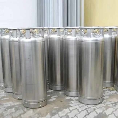 Le vase Dewar démontable cryogénique échoue le cylindre de vase Dewar de l'oxygène d'azote liquide
