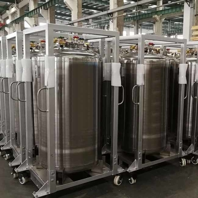 Réservoir à haute pression d'azote liquide du cylindre de gaz du vase Dewar LN2 195L 2.3MPA