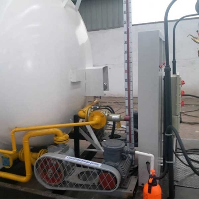 Q345R 10 tonnes de LP de gaz de stations de recharge, poste d'essence automatique du gaz 1.77Mpa