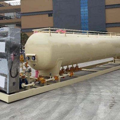 14h remplissant d'échelle du poste d'essence de cylindre de Q370R 5m3 LPG 2