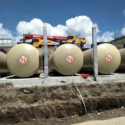cuves de stockage 30cbm en souterrain du litre SF d'huile et de l'industrie du gaz 60000