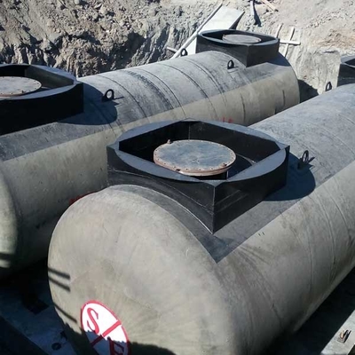 souterrain horizontal d'essence et d'huile de la cuve de stockage 20m3 SF d'acier de 60cbm 10m3