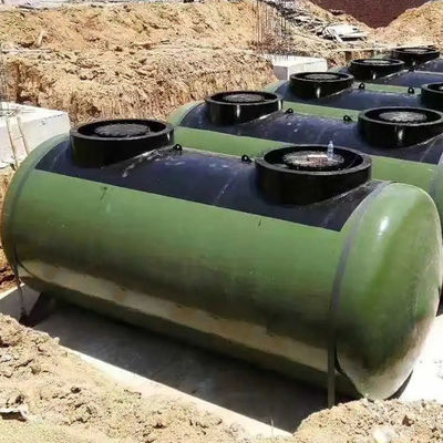 Anti réservoir de stockage de pétrole de corrosion 1000l souterrain, stockage de mazout 50cbm