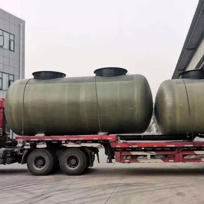 6000 le réservoir de stockage de pétrole du litre 15cbm a enterré, des conteneurs du stockage d'huile DN65