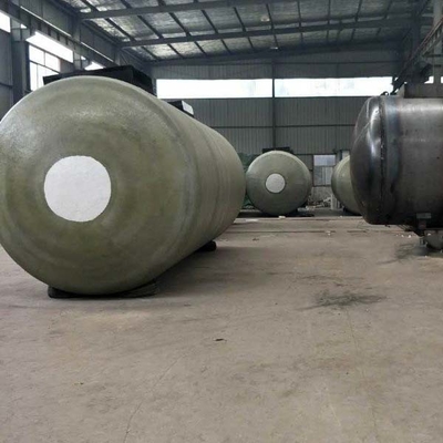 Anti cuve de stockage d'essence et d'huile de la corrosion 20m3, double réservoir de stockage de pétrole de fioul souterrain de mur