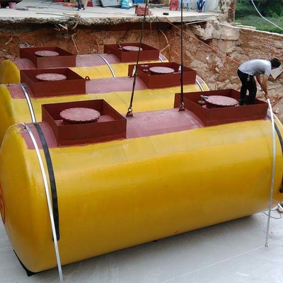 Acier industriel vertical de FRP de cuves de stockage d'huile de 0,1 MPa