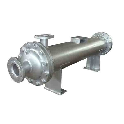 4 MPA solides solubles 304 Shell And Coil Evaporator échangeur tubulaire de 300 degrés