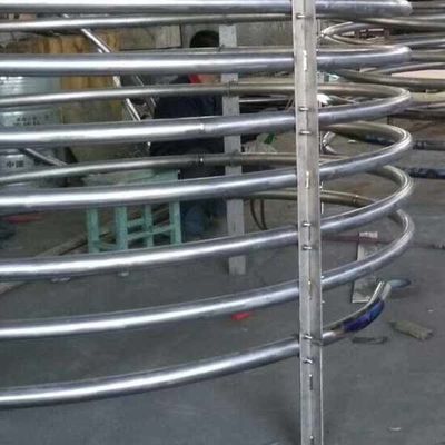 Titane 2.1MPA pur de flottement de l'échangeur de chaleur de tube de bobine 200mm