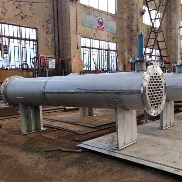 échangeur de chaleur de feuille de double tube